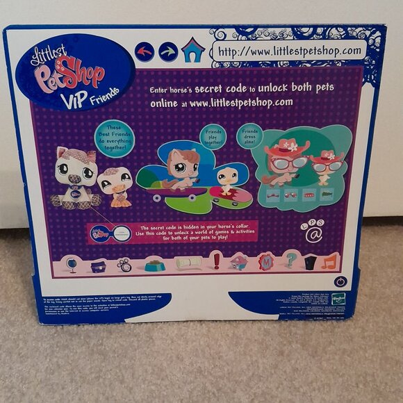New in Box! Littlest Pet Shop VIP Friends Plush Set - Picture 2 of 2